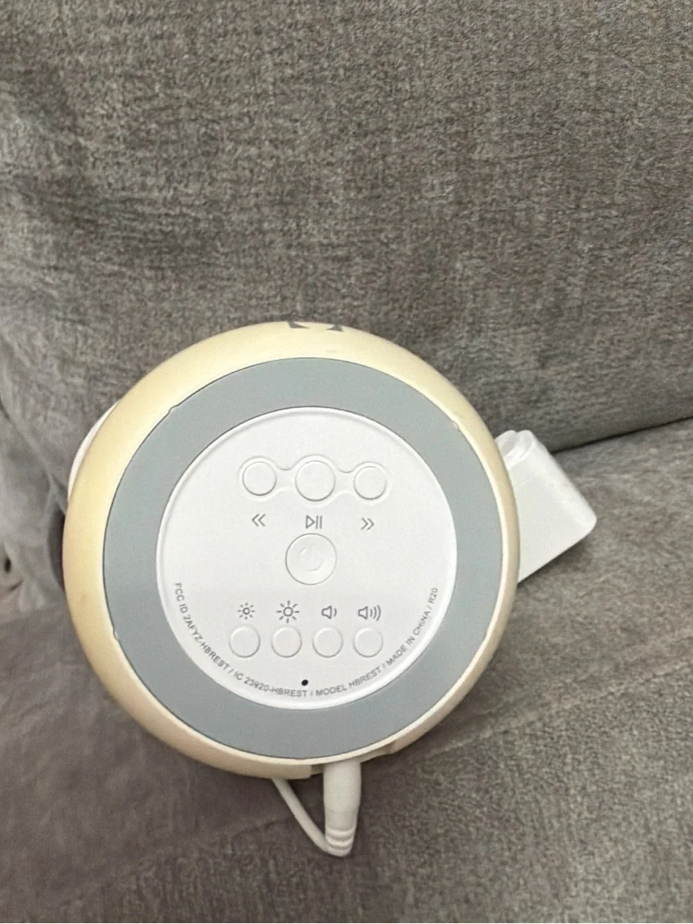 Hatch Rest 1st Gen Night Light Dimmable Baby Sound Machine w/ Power Cord